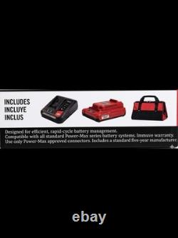 Kit de pistolet à graisse Porter Cable 20 V Max neuf dans sa boîte, comprend batterie, chargeur et sac de rangement