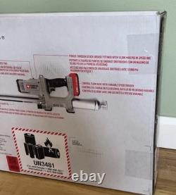 Kit de pistolet à graisse Porter Cable 20 V Max neuf dans sa boîte, comprend batterie, chargeur et sac de rangement