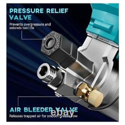 Kit de pistolet à graisse électrique sans fil 21 V 12 000 PSI haute pression, 7,05 oz/min, Var