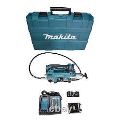 Kit de pistolet à graisse sans fil Makita XPG01S1 18V LXT avec batterie Lithium-Ion 3.0Ah + étui