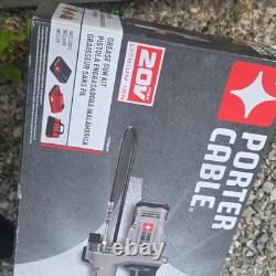 Kit de pistolet à graisse sans fil PORTER-CABLE 20V MAX PCCGG001D1 10 000 PSI 40 po