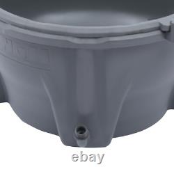Kit de pistolet à huile en plastique durable pour outils de filière à main avec seau à huile NOUVEAU