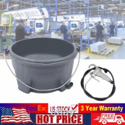 Kit de pistolet à huile pour seau à huile portable, lubrificateur pour machine à fileter les tuyaux et les filetages