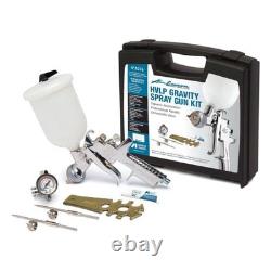 Kit de pistolet à peinture Anest Iwata 9276 HVLP avec buses de 1,5 et 1,8 mm