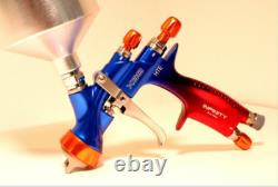 Kit de pistolet à peinture Atom X88 INFINITY LVLP avec buses de 1.3/1.4 mm pour travaux de peinture automobile