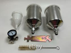 Kit de pistolet à peinture DeVilbiss 802789 StartingLine HVLP pour peinture, apprêt et retouche