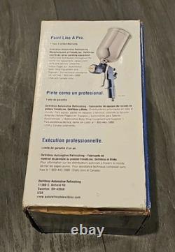 Kit de pistolet à peinture Devilbiss FLG-654 Finishline HVLP à solvant avec buses de 1.3, 1.5, 1.8