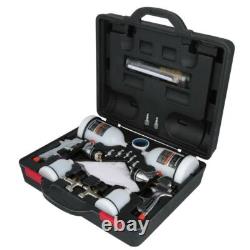 Kit de pistolet à peinture Husky HVLP avec alimentation par gravité, ensembles de récipients de 600cc et 120cc