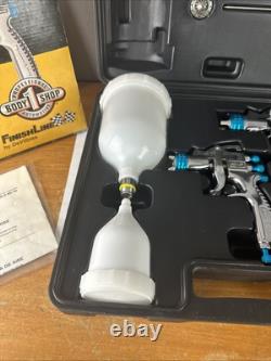 Kit de pistolet à peinture auto DeVilbiss StartingLine 802141 HVLP à alimentation par gravité