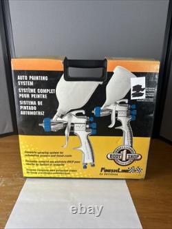 Kit de pistolet à peinture auto DeVilbiss StartingLine 802141 HVLP à alimentation par gravité