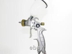 Kit de pistolet à peinture pour voiture ATOM X16 HVLP à alimentation par gravité AVEC outil lumineux GunBudd GRATUIT
