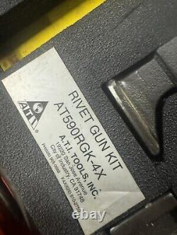 Kit de pistolet à rivets A. T. I AT590RGK-4X Démonstration de boîte ouverte Bumper Technicien Aero aveugle