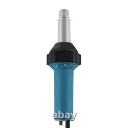 Kit de pistolet à souder en plastique à air chaud 1600W avec boîte à outils, chalumeau de chauffage PVC