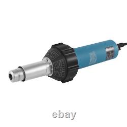 Kit de pistolet à souder en plastique à air chaud 1600W avec boîte à outils, chalumeau de chauffage PVC