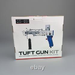 Kit de pistolet à tufting TD-03 Pro Machine à tufting électrique pour tapis Boîte ouverte