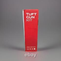 Kit de pistolet à tufting TD-03 Pro Machine à tufting électrique pour tapis Boîte ouverte