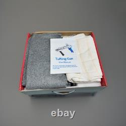 Kit de pistolet à tufting TD-03 Pro Machine à tufting électrique pour tapis Boîte ouverte