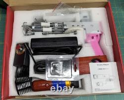 Kit de pistolet à tufting TD-03 Pro Machine à tufting électrique pour tapis Boîte ouverte