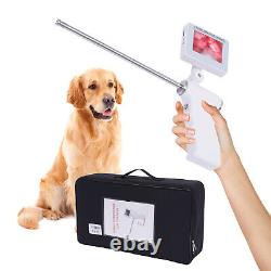 Kit de pistolet d'insémination artificielle de chien visuel avec caméra 5MP rotation à 360° écran de 3.5'