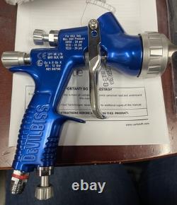 Kit de pistolet de pulvérisation DeVilbiss Prolite Gravity HVLP HV30 1.2 1.3 Base/Clear DV905040