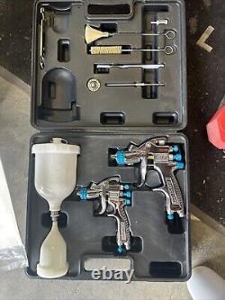 Kit de pistolet de pulvérisation d'apprêt pour peinture automobile DeVilbiss StartingLine HVLP Gravity Feed M-05