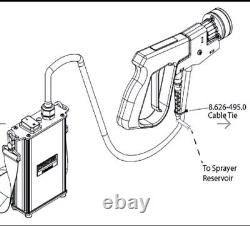 Kit de pistolet de pulvérisation électrostatique Karcher 8.644-7380