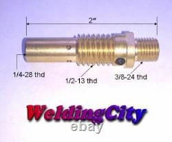 Kit de pistolet de soudage MIG. 030 pour Lincoln 200/250 Tweco n°2 embout conique-buse M6T