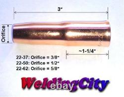 Kit de pistolet de soudage MIG. 030 pour Lincoln 200/250 Tweco n°2 embout conique-buse M6T