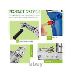 Kit de pistolet de touffetage pour tapis à poil coupé, pistolet de touffetage électrique pour tissage de tapis haut de gamme.