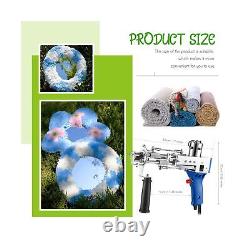 Kit de pistolet de touffetage pour tapis à poil coupé, pistolet de touffetage électrique pour tissage de tapis haut de gamme.