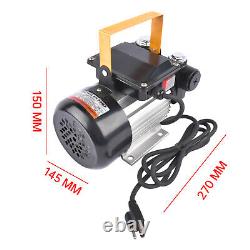 Kit de pistolet de transfert de carburant AC, 16 GPM, 110 V 60 Hz, 550 Watts, auto-amorçant