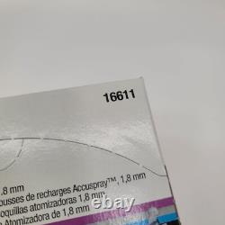 Kit de pistolet pulvérisateur 3M 16577 HG14 Accuspray pour système de peinture de carrosserie automobile & 24 recharges de tête