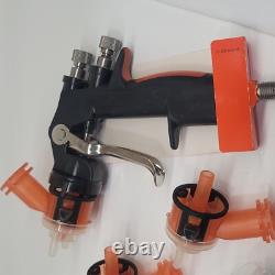 Kit de pistolet pulvérisateur 3M 16577 HG14 Accuspray pour système de peinture de carrosserie automobile & 24 recharges de tête