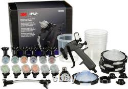 Kit de pistolet pulvérisateur 3M Performance 26878 et système de gobelet de mélange de peinture PPS 2.0 pour automobile