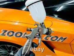 Kit de pistolet pulvérisateur mini Atom X16 HVLP pour peinture de voiture avec Gunbudd Light GRATUIT