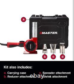 Kit de pistolet thermique Master Appliance Hg-201D-00-K, alimenté électriquement, 120V CA