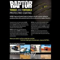 Kit de revêtement de caisse de camion U-POL Raptor teintable avec pistolet pulvérisateur / 6 litres