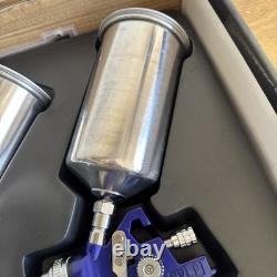 Kit pistolet de pulvérisation HVLP CAL-HAWK 3 pièces, pistolet à peinture CZSGHL3P neuf boîte ouverte 1,4 et 1,7 mm