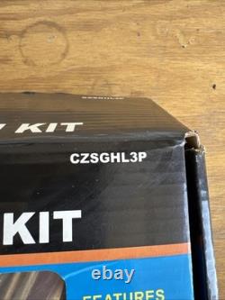 Kit pistolet de pulvérisation HVLP CAL-HAWK 3 pièces, pistolet à peinture CZSGHL3P neuf boîte ouverte 1,4 et 1,7 mm