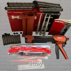 Kit pistolet distributeur HILTI HDM 500 HIT-ER CB 500 et HIT-RE 500 V3 avec accessoires