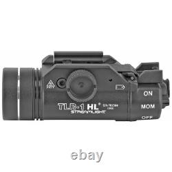 Kit pour arme longue Streamlight TLR-1 HL, lampe tactique 1000 lumens avec interrupteur déporté, noir