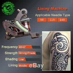 Kits Tatouage Professionnel Ensemble Complet __gvirt_np_nn_nnps<__ Doublure Machine Gun Et En Brouillant Encres Tattoo
