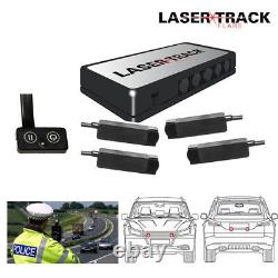Lazer Track Flare Quad Transpond Kit Speed Trap Lazer Detector Beam Gun (en)