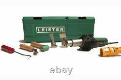 Leister Triac St Basic Heat Gun Roofing Hot Air Souder Kit 120v Et Étui De Transport