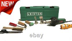 Leister Triac St Heat Gun Kit 120v Soudeur À Air Chaud