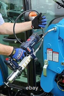 Lincoln 1888 Power Luber 20 Volt Sans Fil 10 000 PSI 2 Vitesse Kit de Graisseur