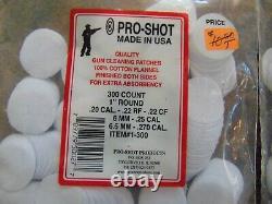 Lot de nettoyage d'armes Remington Frog Lube Kit de pistolet Clenzoil Patch 7.62 Militaire +#1