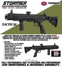 Maddog Tippmann Stormer Tactical Silver Hpa Paintball Gun Marker Package De Démarrage