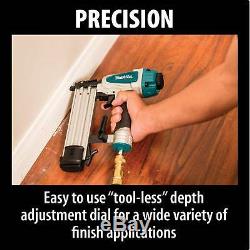 Makita Af505n Nouveau 2 Calibre 18 Pneumatique Air Cloueuse Cloueuse Kit