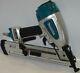 Makita Af635 Nouveau 15 Gauge 2-1 / 2 Air Angled Cloueuse De Finition 34 Kit Cloueuse